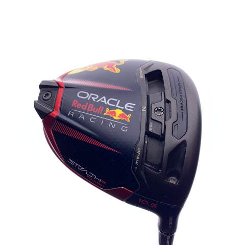 Used TaylorMade Red Bull Racing Stealth 2 Driver / 10.5 Degrees / Regular Flex