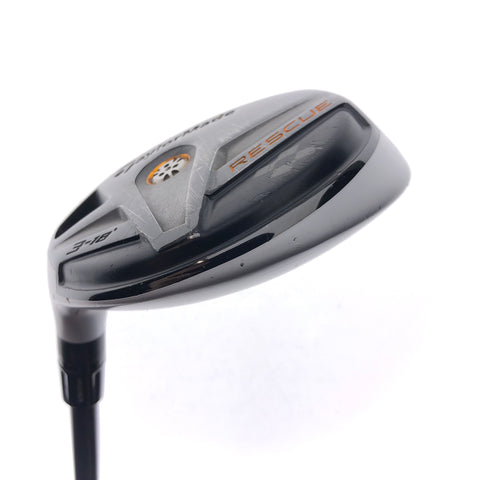 Used TaylorMade Rescue 11 3 Hybrid / 18 Degrees / Regular Flex / Left-Handed