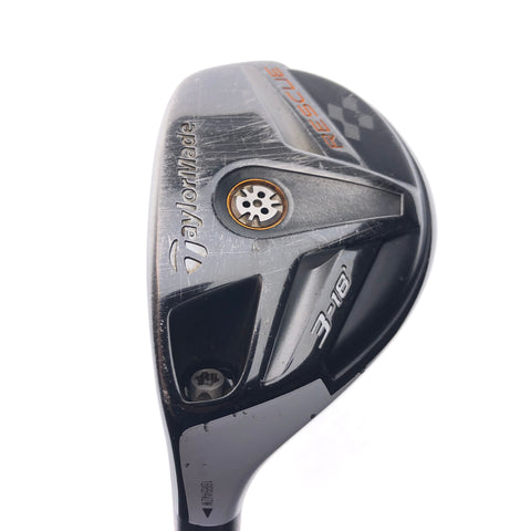 Used TaylorMade Rescue 11 3 Hybrid / 18 Degrees / Regular Flex / Left-Handed