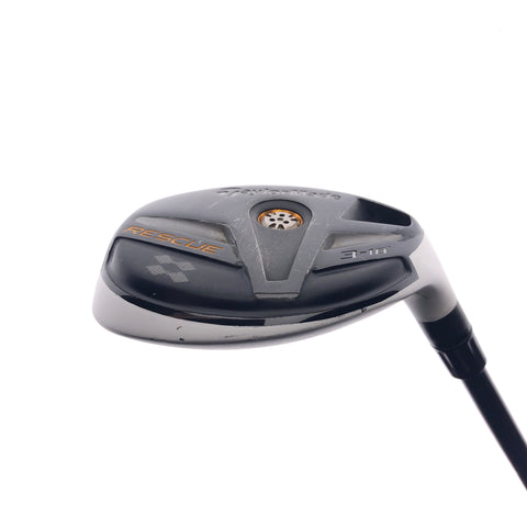 Used TaylorMade Rescue 11 3 Hybrid / 18 Degrees / Stiff Flex