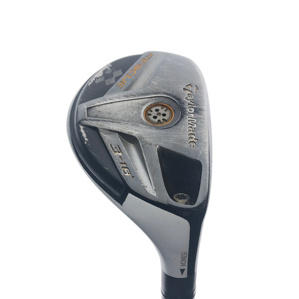 Used TaylorMade Rescue 11 3 Hybrid / 18 Degrees / Stiff Flex