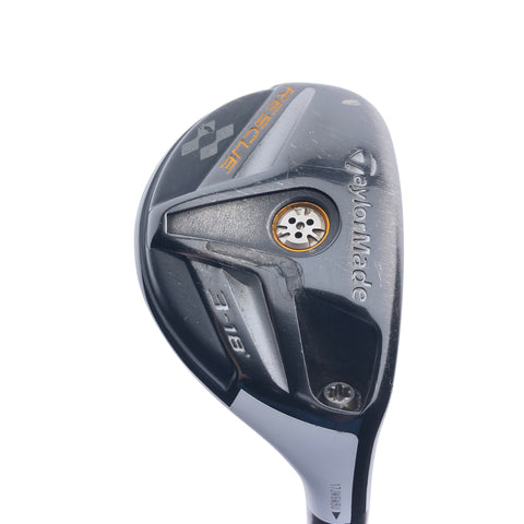 Used TaylorMade Rescue 11 3 Hybrid / 18.0 Degrees / Stiff Flex