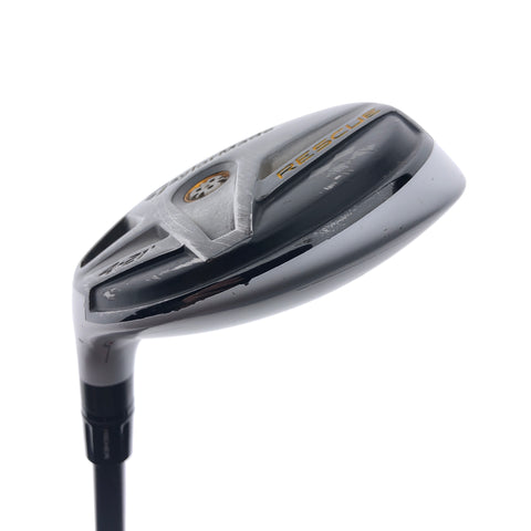 Used TaylorMade Rescue 11 4 Hybrid / 21 Degrees / Regular Flex / Left-Handed