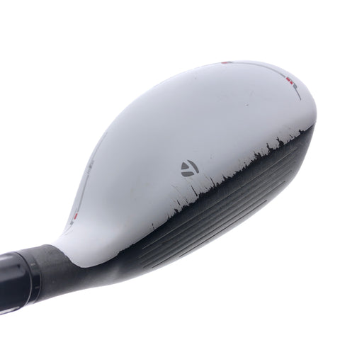 Used TaylorMade Rescue 11 4 Hybrid / 21 Degrees / Regular Flex / Left-Handed