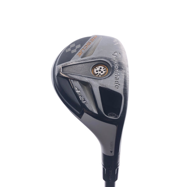 Used TaylorMade Rescue 11 4 Hybrid / 21 Degrees / Regular Flex