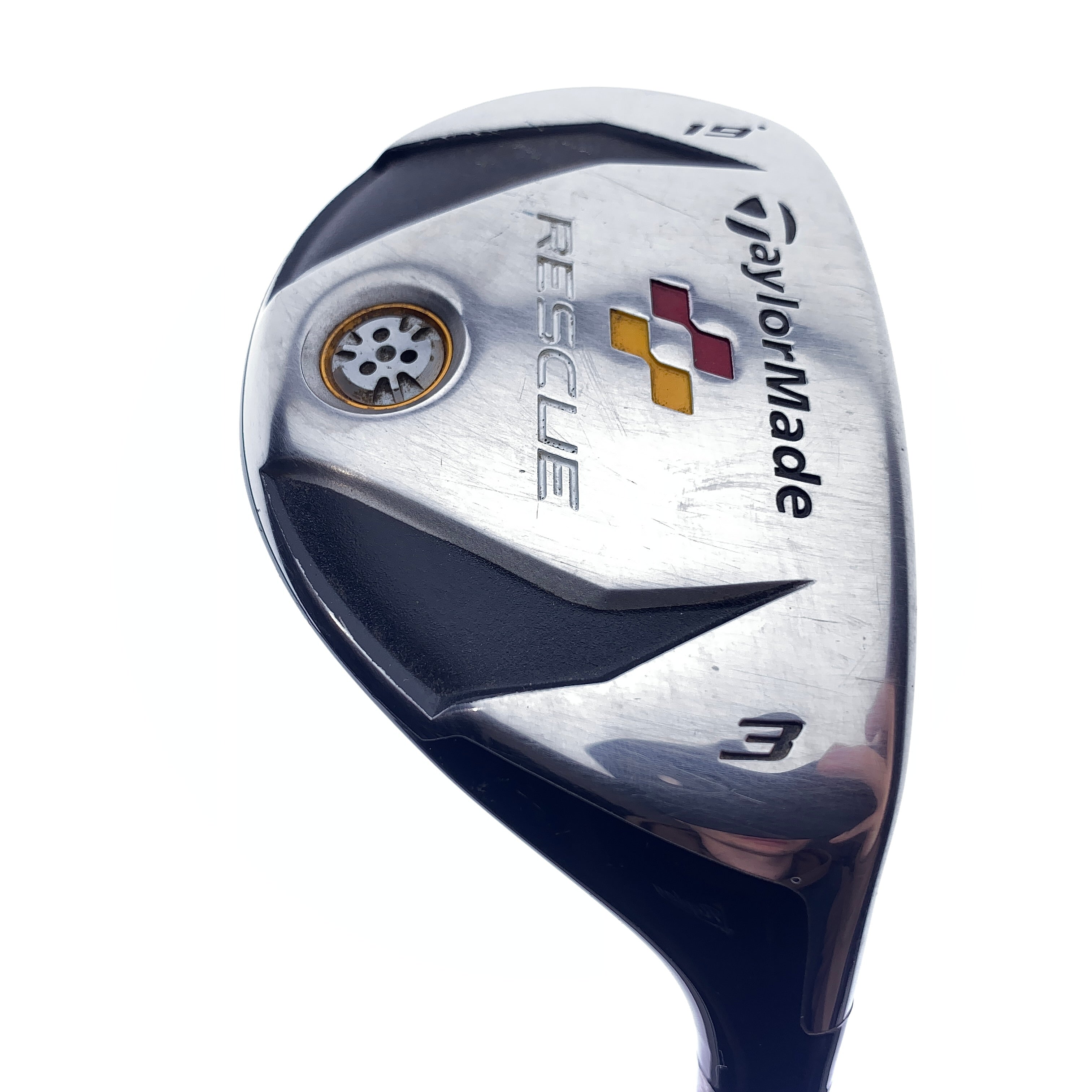 Used TaylorMade Rescue 2009 3 Hybrid / 19.0 Degrees / Regular Flex