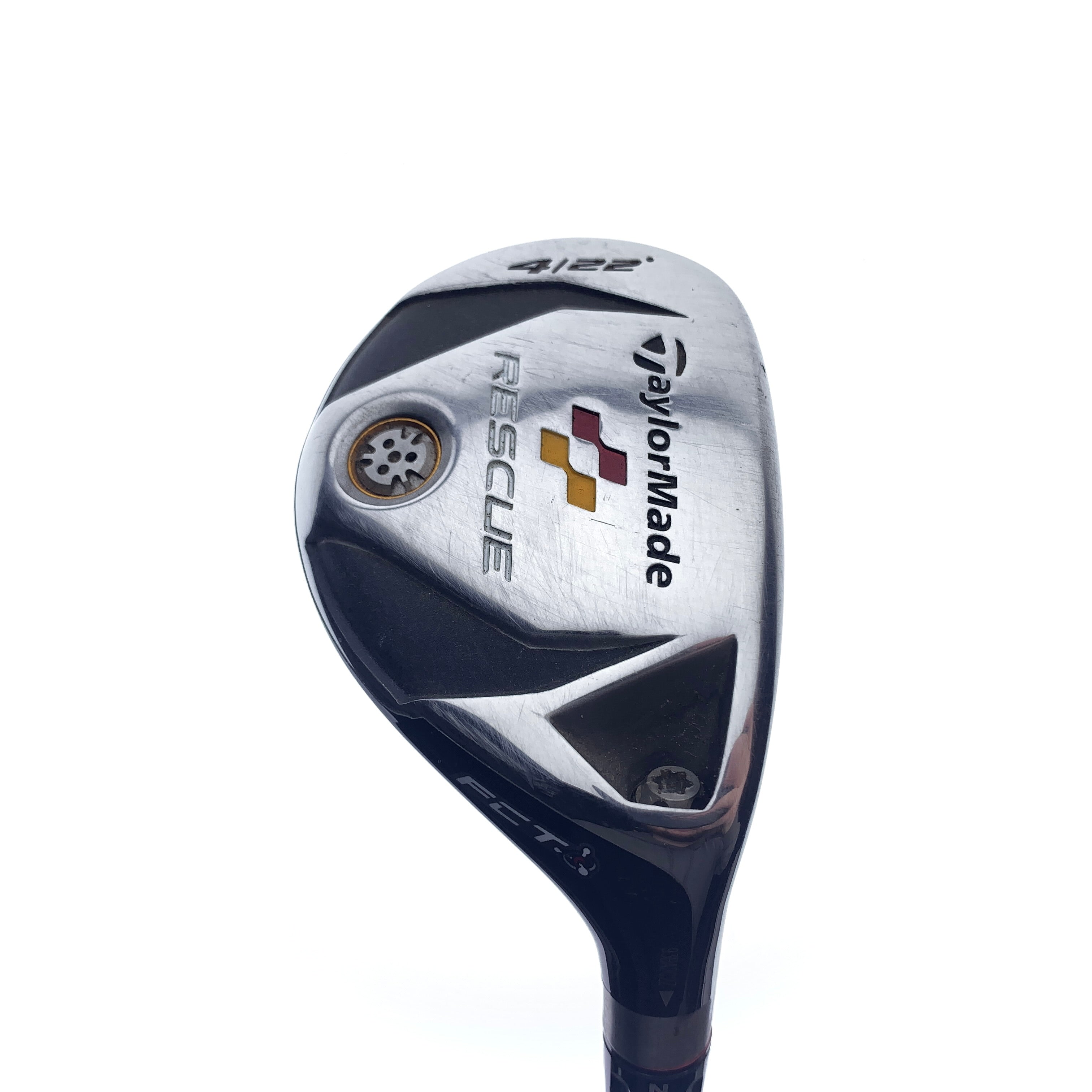 Used TaylorMade Rescue 2009 4 Hybrid / 22.0 Degrees / Stiff Flex