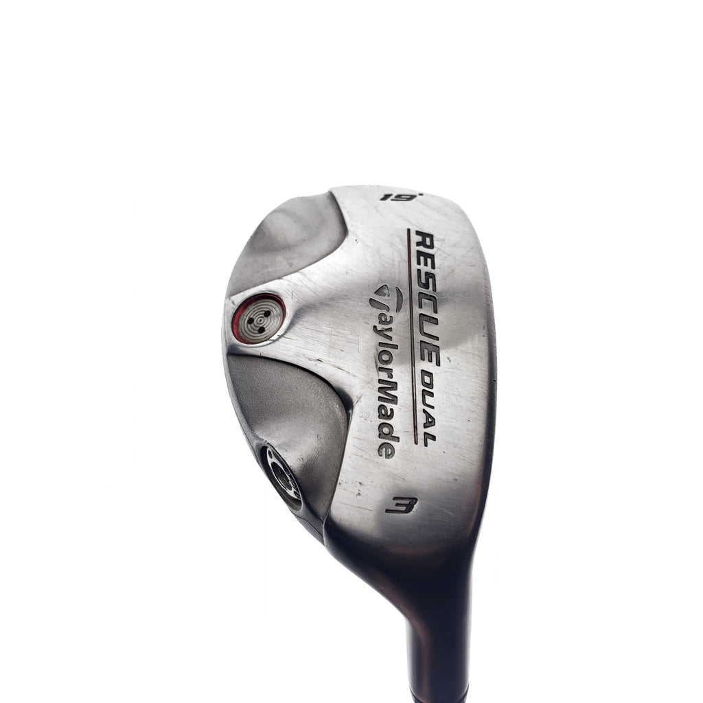 Used TaylorMade Rescue Dual 3 Hybrid / 19 Degrees / Regular Flex