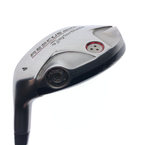 Used TaylorMade Rescue Dual 4 Hybrid / 22 Degrees / Regular Flex / Left-Handed