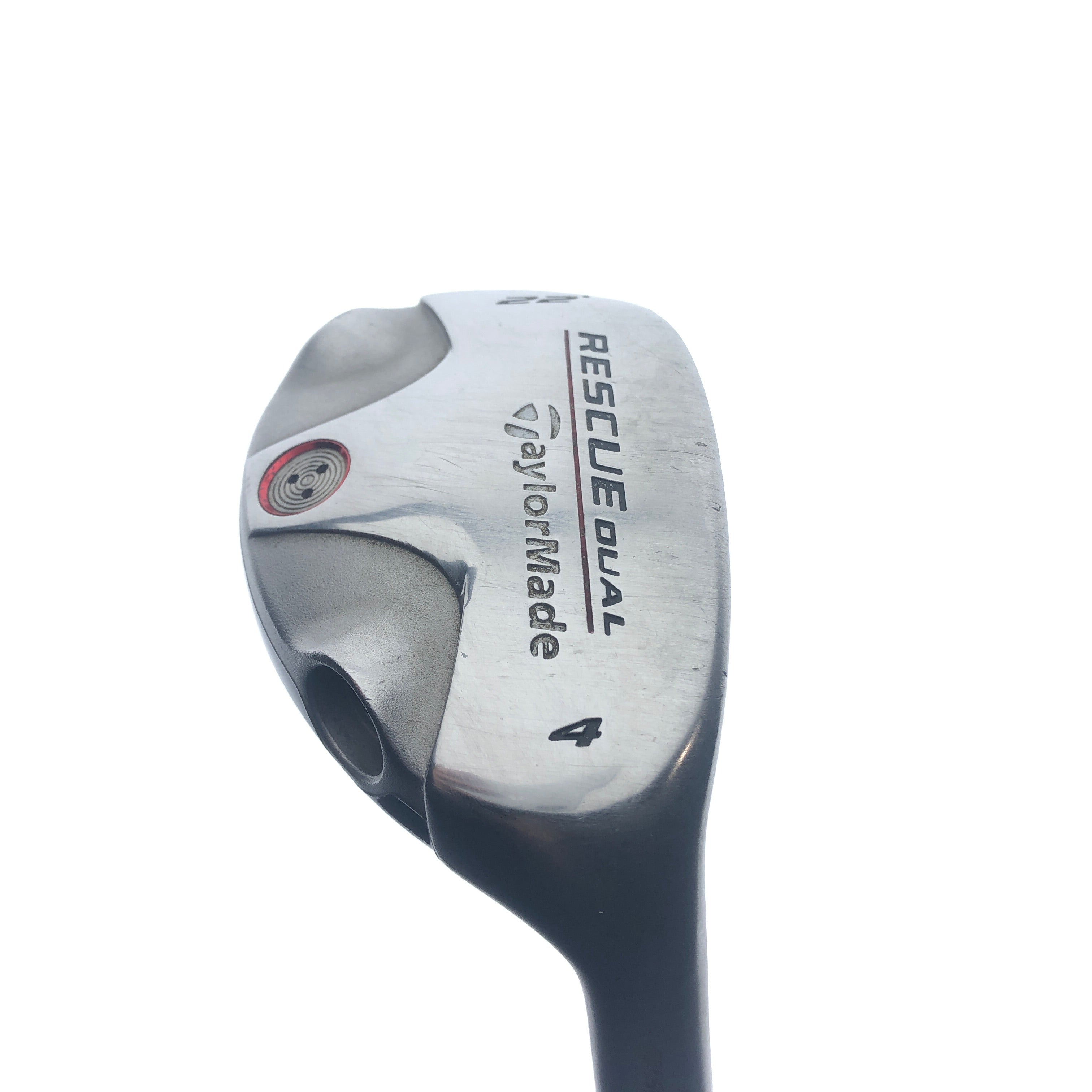 Used TaylorMade Rescue Dual 4 Hybrid / 22.0 Degrees / Regular Flex