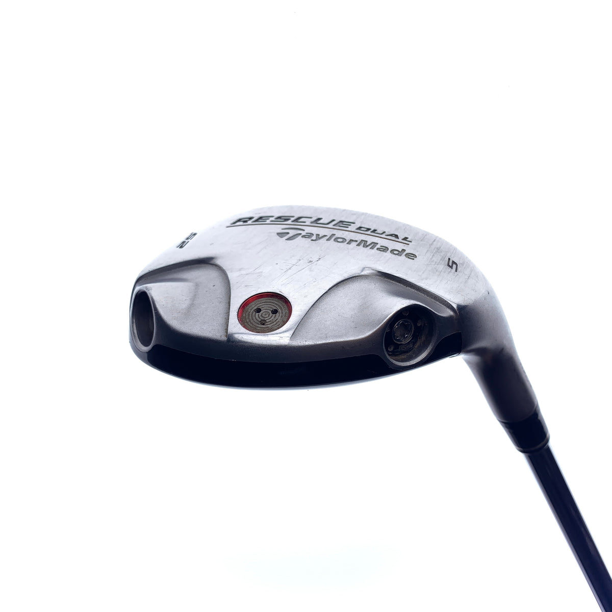 Used TaylorMade Rescue Dual 5 Hybrid / 25.0 Degrees / Stiff Flex