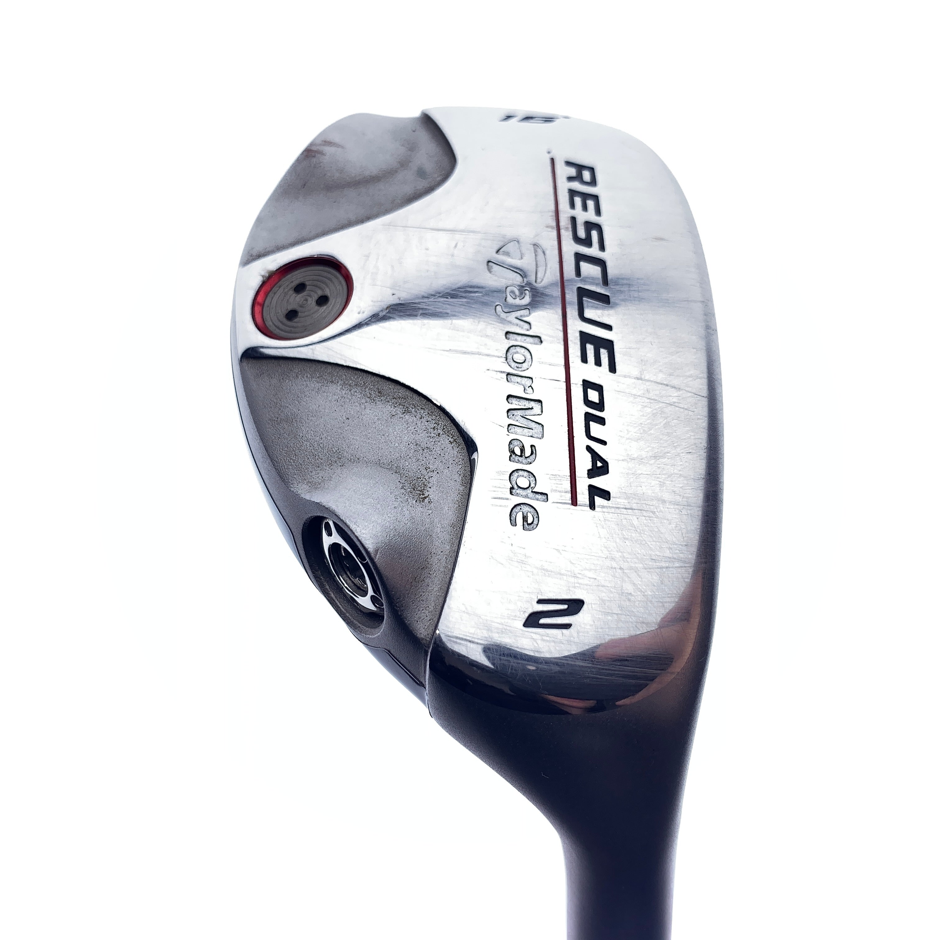 Used TaylorMade Rescue Dual TP 2 Hybrid / 16.0 Degrees / Stiff Flex