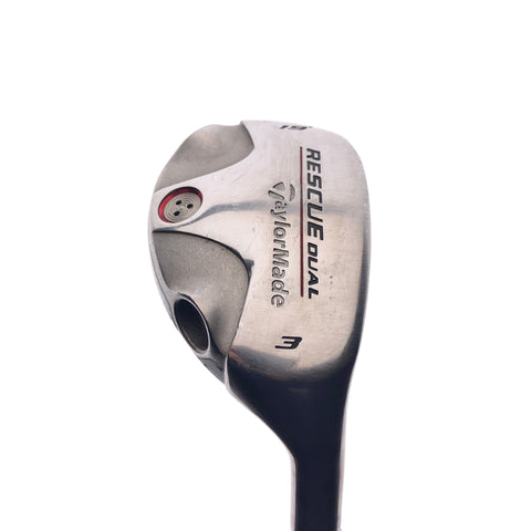 Used TaylorMade Rescue Dual TP 3 Hybrid / 19 Degrees / X-Stiff Flex