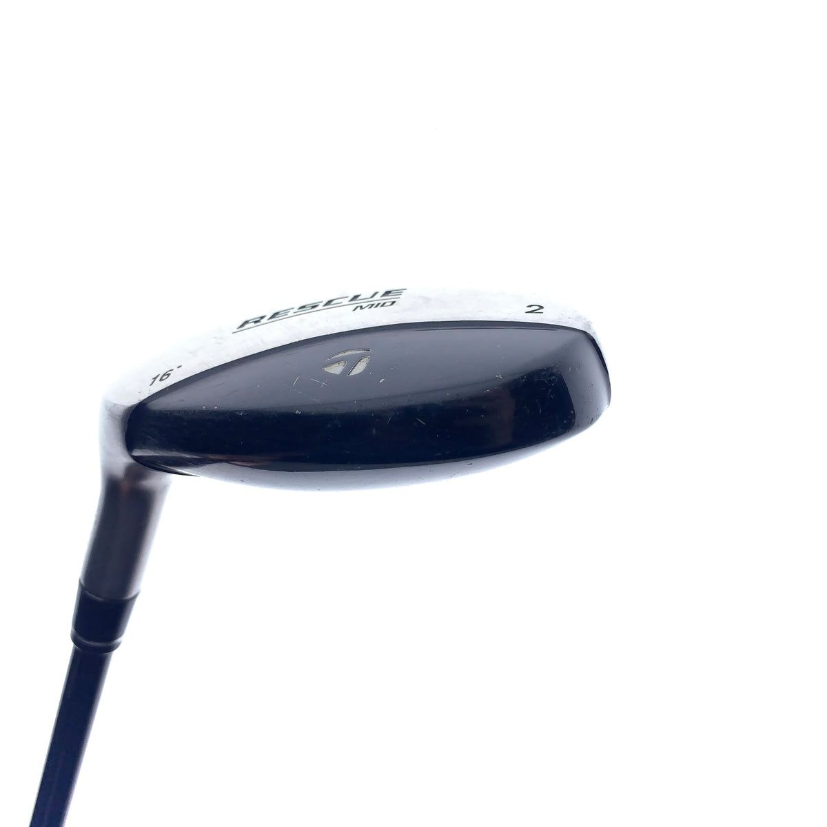 Used TaylorMade Rescue Mid 2 Hybrid / 16.0 Degrees / Firm Flex / Left-Handed