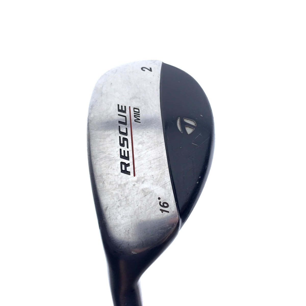 Used TaylorMade Rescue Mid 2 Hybrid / 16.0 Degrees / Firm Flex / Left-Handed