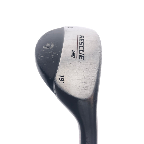 Used TaylorMade Rescue Mid 3 Hybrid / 19 Degrees / Regular Flex