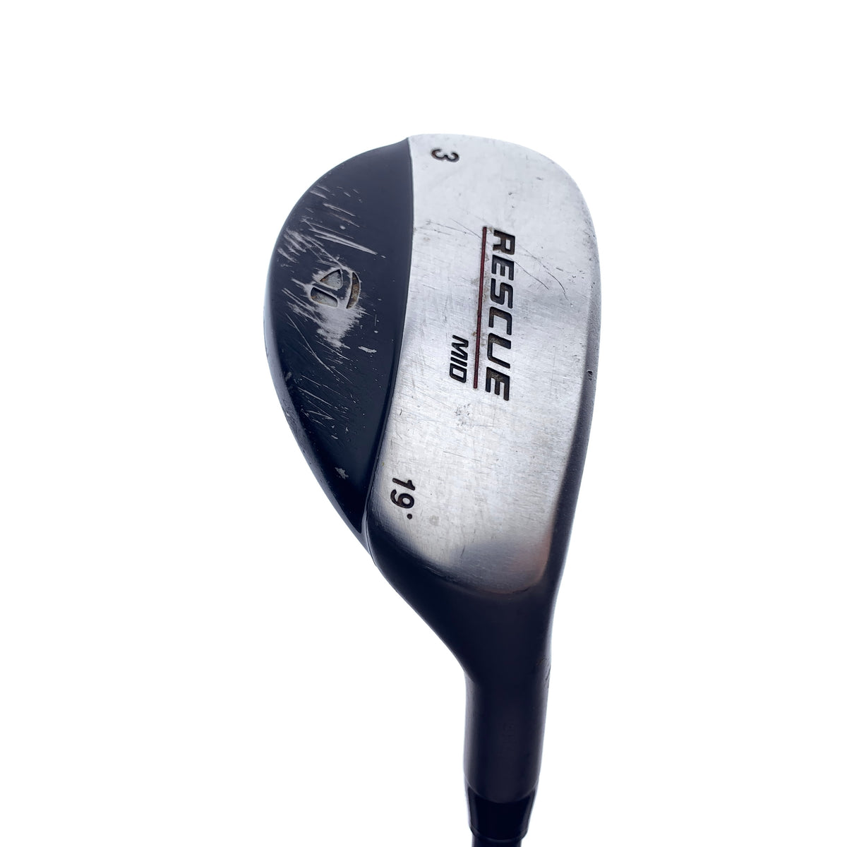 Used TaylorMade Rescue Mid 3 Hybrid / 19 Degrees / Regular Flex