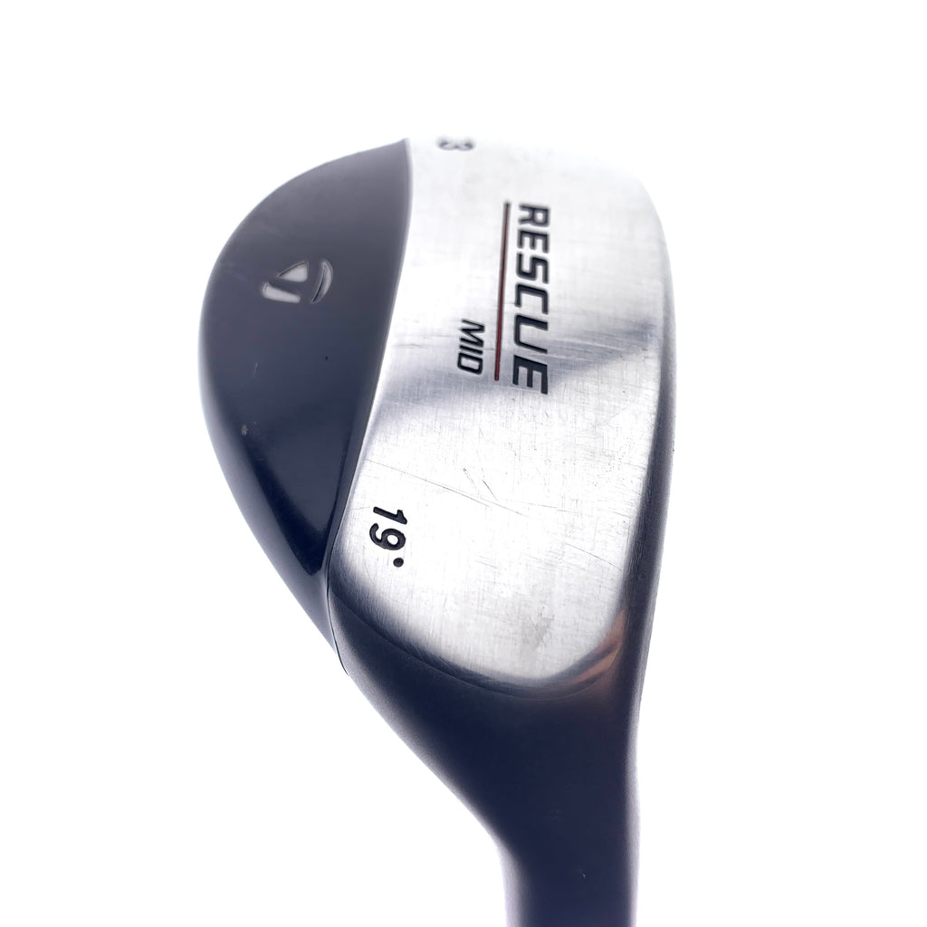 Used TaylorMade Rescue Mid 3 Hybrid / 19 Degrees / Stiff Flex