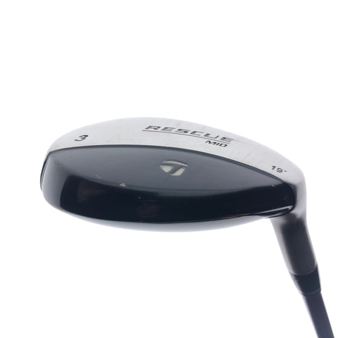 Used TaylorMade Rescue Mid 3 Hybrid / 19.0 Degrees / Regular Flex