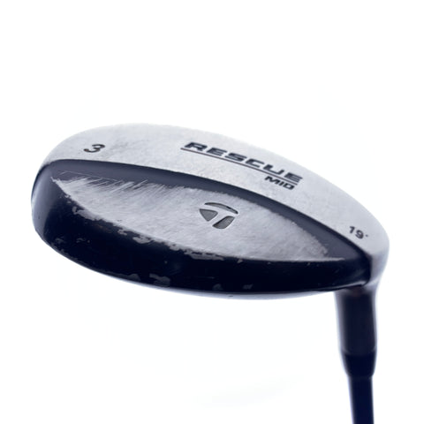Used TaylorMade Rescue Mid 3 Hybrid / 19.0 Degrees / Regular Flex