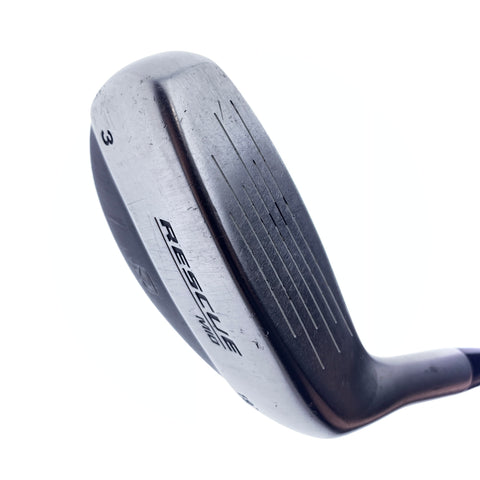 Used TaylorMade Rescue Mid 3 Hybrid / 19.0 Degrees / Regular Flex