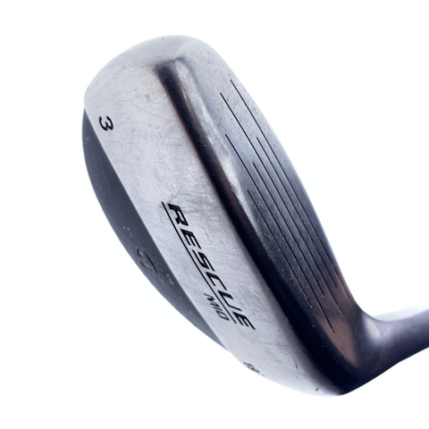 Used TaylorMade Rescue Mid 3 Hybrid / 19.0 Degrees / Stiff Flex