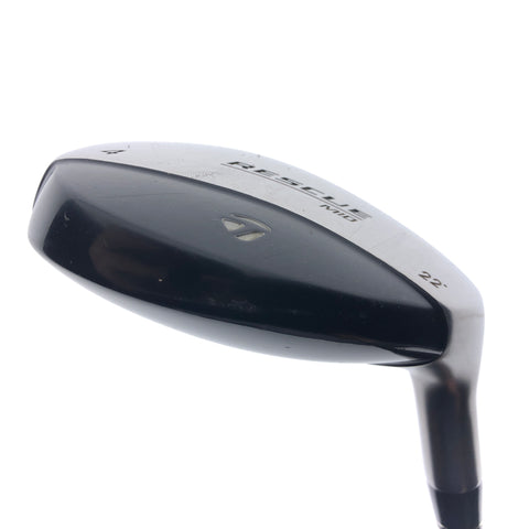 Used TaylorMade Rescue Mid 4 Hybrid / 22 Degrees / Regular Flex