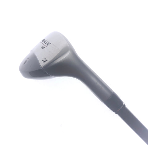 Used TaylorMade Rescue Mid 4 Hybrid / 22 Degrees / Regular Flex