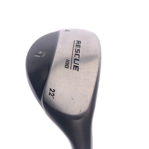 Used TaylorMade Rescue Mid 4 Hybrid / 22 Degrees