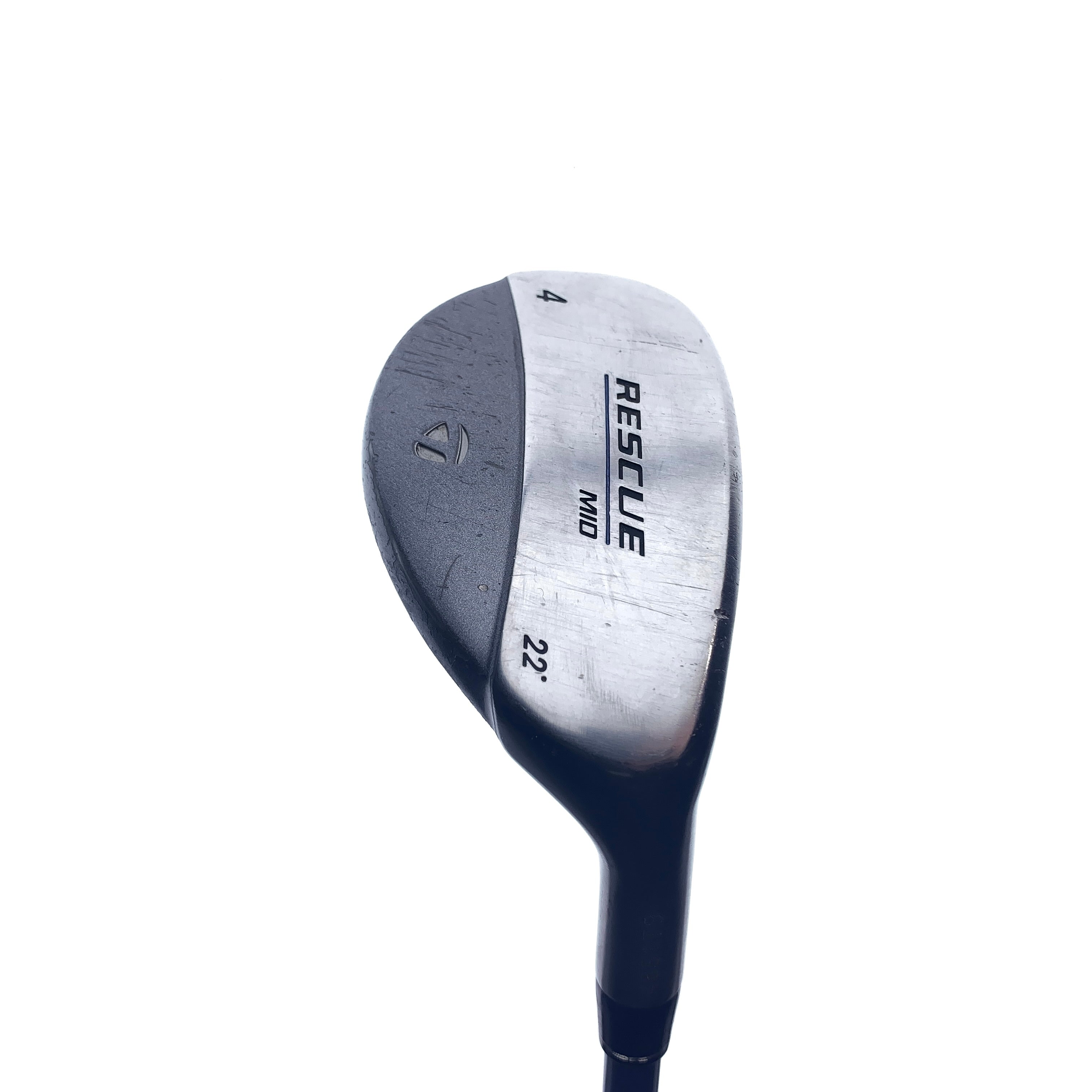 Used TaylorMade Rescue Mid 4 Hybrid / 22.0 Degrees / Ladies Flex