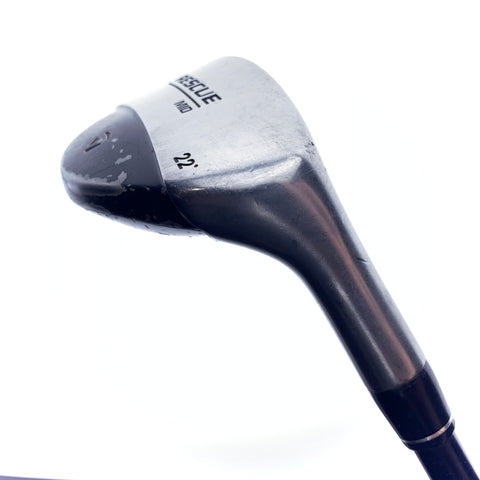 Used TaylorMade Rescue Mid 4 Hybrid / 22.0 Degrees / Regular Flex