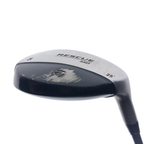 Used TaylorMade Rescue Mid 5 Hybrid / 25.0 Degrees / Regular Flex