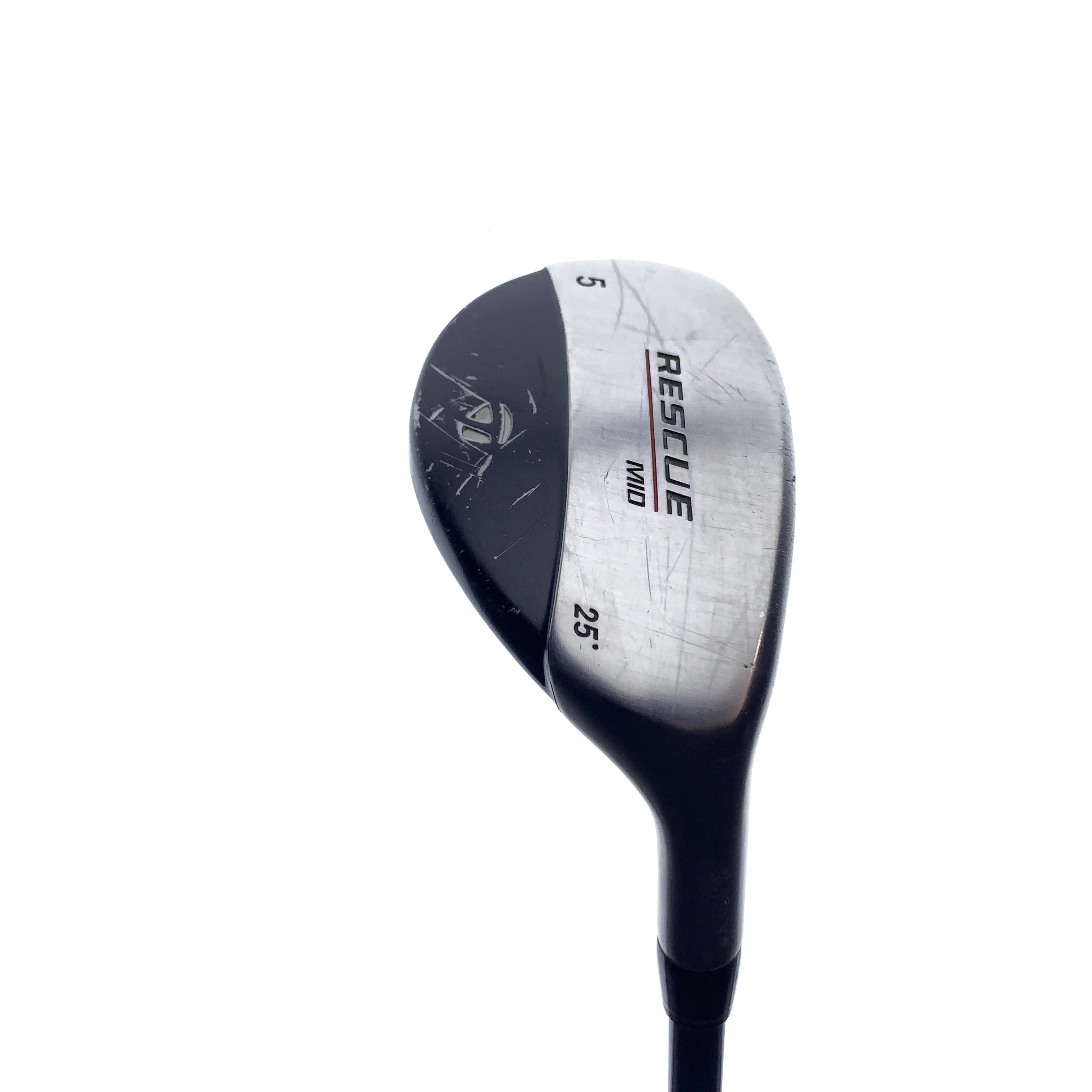 Used TaylorMade Rescue Mid 5 Hybrid / 25.0 Degrees / Regular Flex