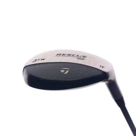 Used TaylorMade Rescue Mid TP 3 Hybrid / 19 Degrees / Stiff Flex