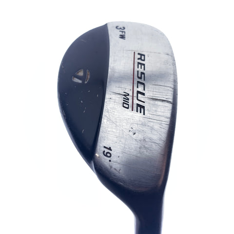 Used TaylorMade Rescue Mid TP 3 Hybrid / 19.0 Degrees / Stiff Flex