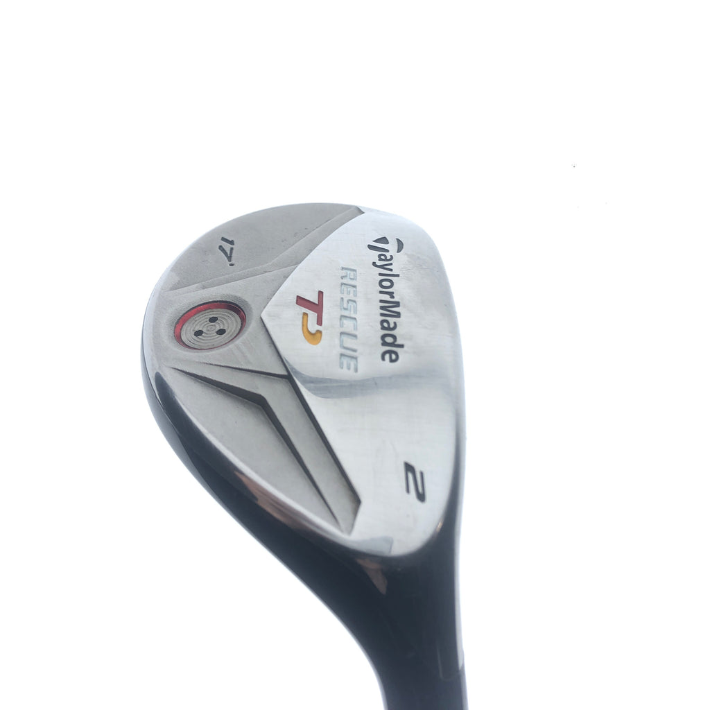 Used TaylorMade Rescue TP 2 Hybrid / 17.0 Degrees / X-Stiff Flex