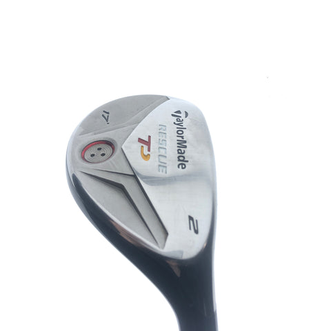 Used TaylorMade Rescue TP 2 Hybrid / 17.0 Degrees / X-Stiff Flex