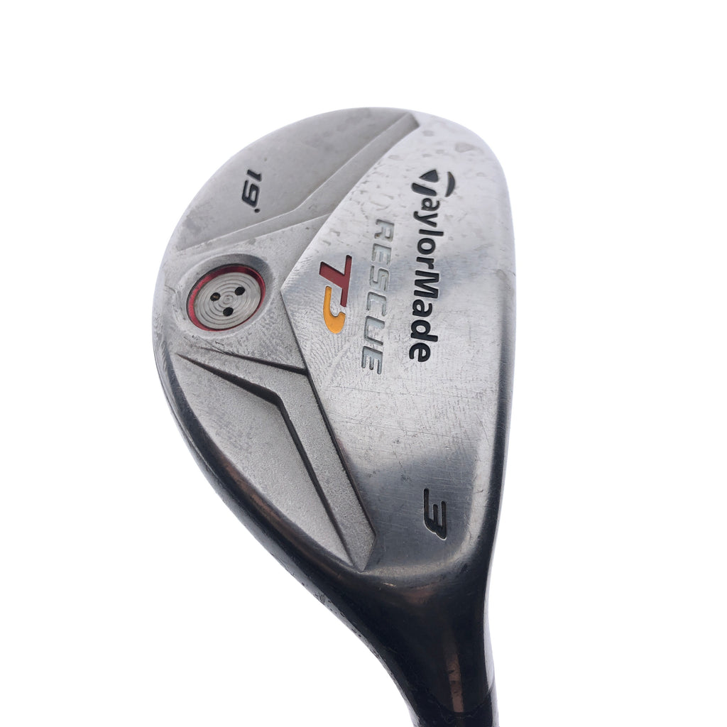 Used TaylorMade Rescue TP 3 Hybrid / 19 Degrees / Stiff Flex