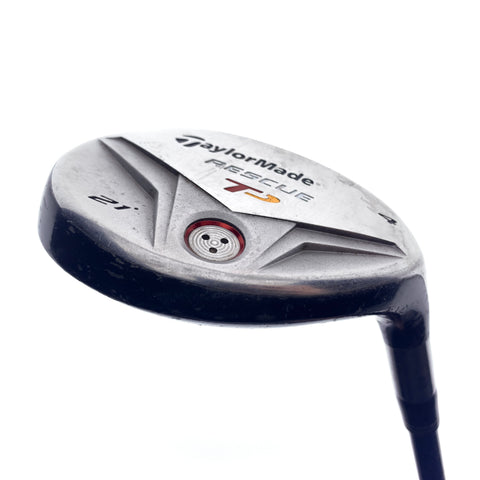 Used TaylorMade Rescue TP 4 Hybrid / 21 Degrees / Stiff Flex