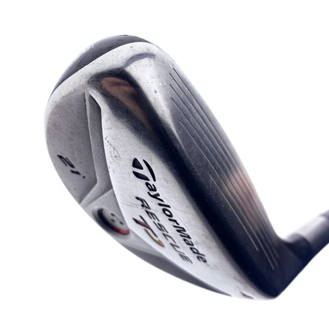 Used TaylorMade Rescue TP 4 Hybrid / 21 Degrees / Stiff Flex