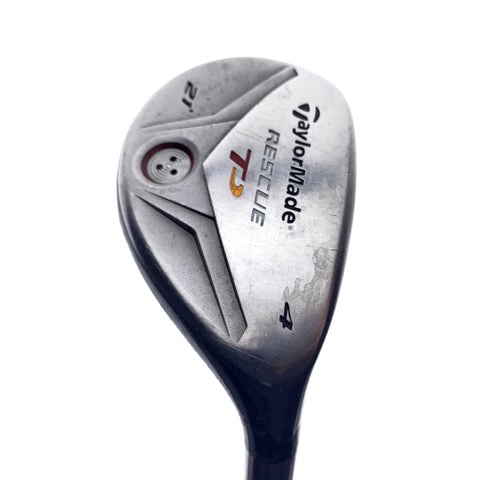 Used TaylorMade Rescue TP 4 Hybrid / 21 Degrees / Stiff Flex