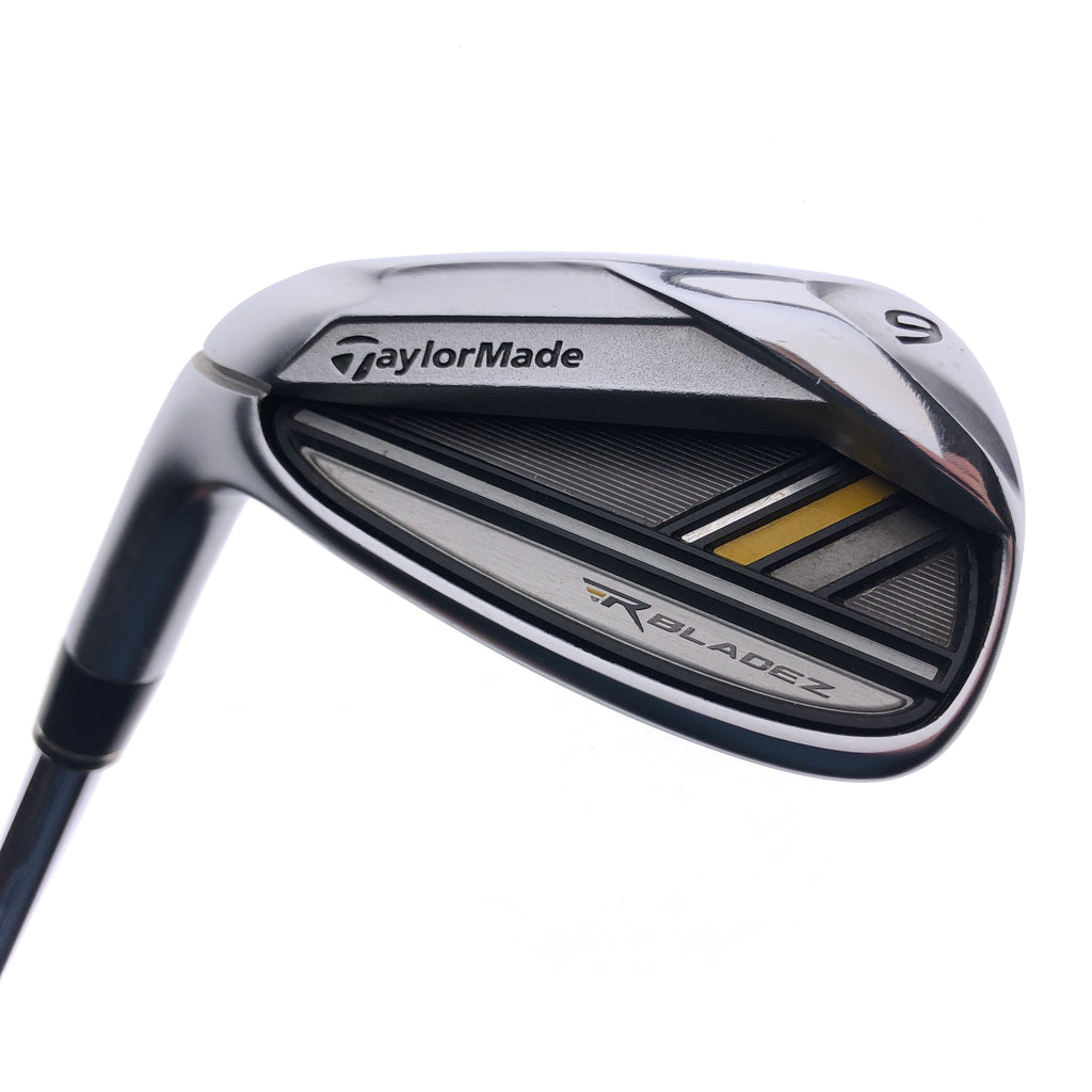 Used TaylorMade RocketBladez 9 Iron / 40.0 Degrees / Regular Flex / Left-Handed