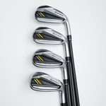 Used TaylorMade RocketBladez Iron Set / 6 - 9 Iron / Regular Flex