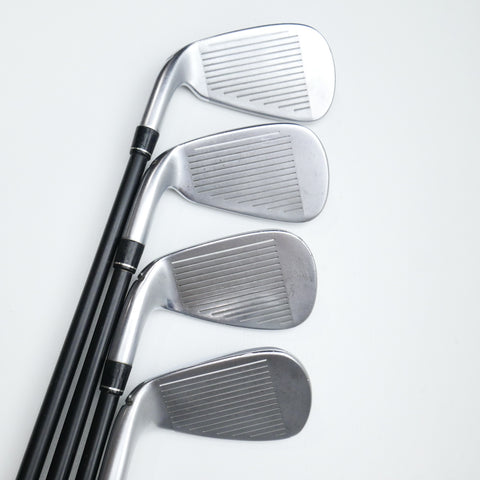 Used TaylorMade RocketBladez Iron Set / 6 - 9 Iron / Regular Flex