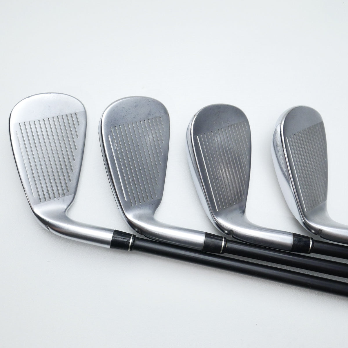 Used TaylorMade RocketBladez Iron Set / 6 - 9 Iron / Regular Flex