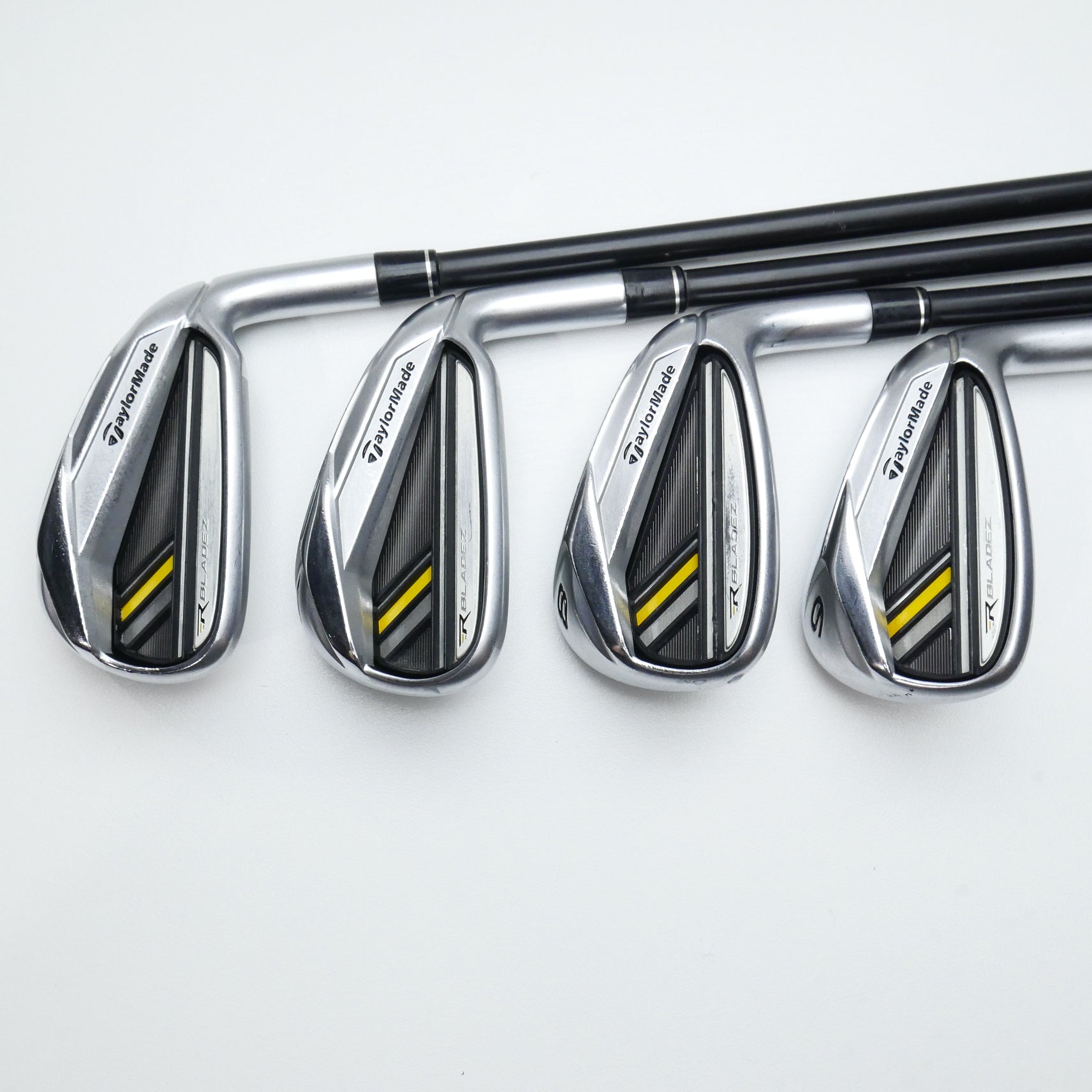 Used TaylorMade RocketBladez Iron Set / 6 - 9 Iron / Regular Flex