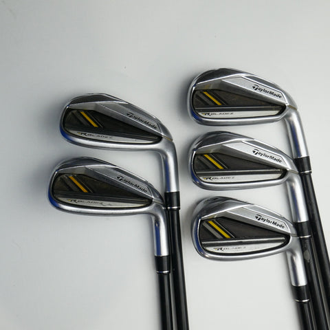 Used TaylorMade RocketBladez Iron Set / 6 - PW / Ladies Flex