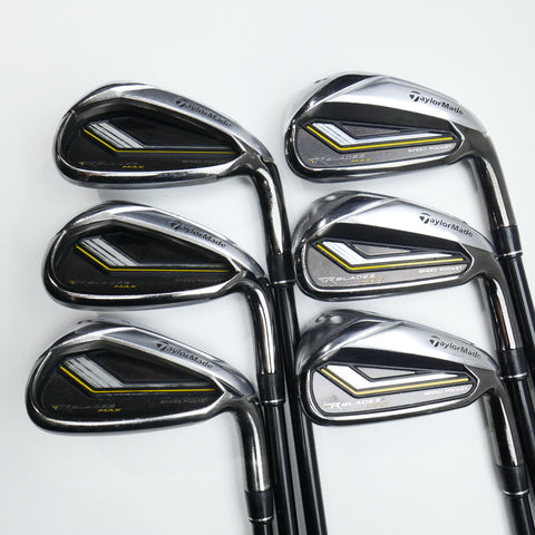 Used TaylorMade RocketBladez Max Iron Set / 5 - PW / Senior Flex