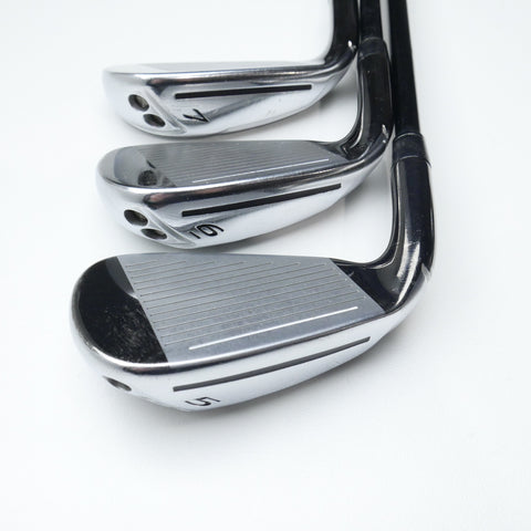Used TaylorMade RocketBladez Max Iron Set / 5 - PW / Senior Flex