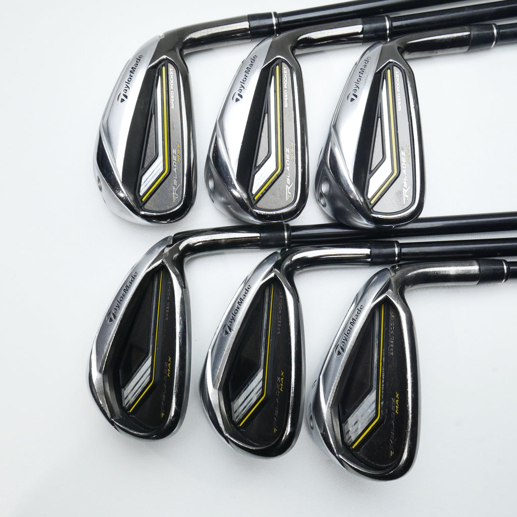 Used TaylorMade RocketBladez Max Iron Set / 5 - PW / Senior Flex